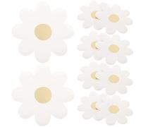 Didiseaon Piatti di Carta Monouso 20 Pezzi Piatti A Forma Di Fiore Margherita Dessert Floreale Piatto Di Servizio Primavera Festa Stoviglie Per Bambino Doccia Bambini Festa