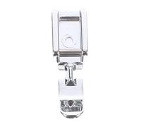 Didiseaon Piedino Stretto per Cerniere da Cucire Compatibile con Macchine Singer e Altre Realizzato Resistente Facile da Installare Senza Cacciavite Design Pratico e Funzionale per Cuciture