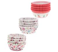 Didiseaon Pirottini per Muffin Natalizi in Carta Alimentare 300 Pezzi, Decorazioni per Cupcake da Forno, Design a Tema Christmas, per Feste di Natale e Dolci