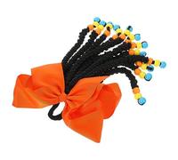 Didiseaon Ponytail Extension Colorata Con Fiocco Bead Estensione Sintetica Per Accessorio Alla Moda Per Donne e Bambine Facile Da Indossare e Versatile