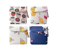 Didiseaon Porta Tovaglioli Porta Assorbenti Per Lallattamento Multiuso in Cotone Resistente Con Motivi Alla Moda Per I Viaggi