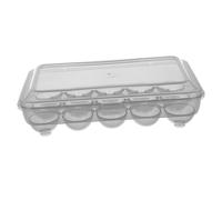 Didiseaon Porta Uova in Plastica Con Coperchio Contenitore Per Uova Fresche Per Frigorifero Scatola Portauova Posti Vassoio Portauova Leggero e Portatile