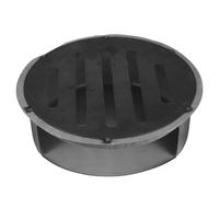 Didiseaon Portacenere Rotondo in Metallo per Stufa a Legna e Caminetto, Accessorio Efficiente per Raccolta Cenere, per Barbecue e Cucine All'aperto