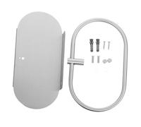 Didiseaon Portasciugamani da Muro con Mensola Acciaio Supporto Adesivo per Bagno Organizer per Asciugamani e Accessori Bagno