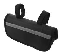 Didiseaon Portautensili per Bici Nero Scomparti Multipli | Kit Bicicletta Riparazione, Tasche Sicure e Cinghie, per Co2 e Kit Forature, Uso Urbano