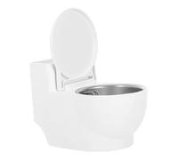 Didiseaon Posacenere Parete Forma in PP e Acciaio Antivento e Compatto per Portacenere Decorativo Bagno e Ufficio