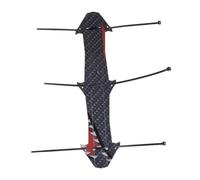 Didiseaon Protezione Catena Bici Adesiva per Telaio, 2 Set, Nero | PP Riutilizzabile, Pulizia Facile, Decorativa, per Catena Bici e Uso Esterno