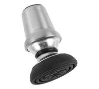 Didiseaon Punta Girevole 360° per Stampelle con Giunto Articolato in Gomma Antiscivolo da 3/4" - Accessorio Sostitutivo per Bastone da Passeggio, Punta Rotante Stabile per Uso Quotidiano