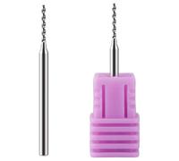 Didiseaon Punte per Trapano Nail Art in Tungsteno 2 Pezzi Punta di Sicurezza per Piercing Unghie Accessori Manicure Silenziosi e Resistenti per Saloni e Uso Domestico