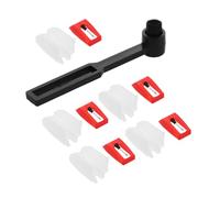 Didiseaon Puntine Per Giradischi in Vinile Con Spazzole Per Pulizia Dello Stilo Aghi Per Fonografo in Sostituzione Kit Ricarica Per Manutenzione