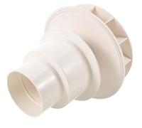 Didiseaon Raccordo di Scarico Grondaia Sifone Imbuto Pluviale Dn110 Filtro Integrato per Montaggio Laterale e Scarico a Pavimento Sifone Drenaggio Versatile per Tetto e Pareti Meccanismo