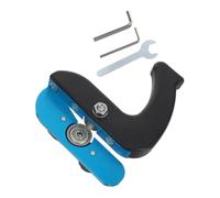 Didiseaon Rifilatore per Bordi in Legno con Doppio Cuscinetto e Manico Ergonomico, Taglierina Manuale in Metallo e Abs per Rifinitura senza Trucioli in Falegnameria e Costruzione Mobili