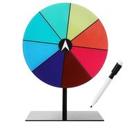 Didiseaon Ruota dei Premi Girevole Supporto, Ruota Roulette da Tavolo in Acrilico, Design Creativo, per Giochi e Eventi