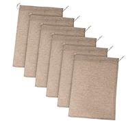 Didiseaon Sacchetti Di Juta Coulisse Per Alimenti, Sacchetti Riutilizzabili Per Verdure 30x40 Cm, Borsa Della Spesa Ecologica Per Conservazione Domestica, Set Da 6 Pezzi Per Cucina e Orto