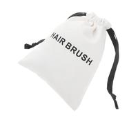 Didiseaon Sacchetto Bianco in Tela con Coulisse per Asciugacapelli e Pettine da Viaggio Custodia Antipolvere Resistente per Organizzazione Strumenti da e Trasporto