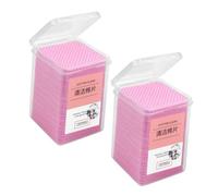 Didiseaon Salviette Per Colla Per Ciglia 400 Pezzi Panno Per Pulire Bottiglia Di Colla Strumento Di Rimozione Compatto Portatile Per Saloni Di Bellezza e Extension Ciglia Adatte a Donne e Viaggi