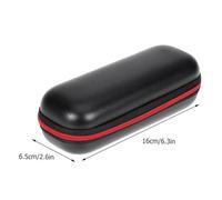 Didiseaon Scatola Porta Orologi Cerniera in Eva e Anticaduta, Organizer Compatto 16x6x5 Cm per Custodia da Viaggio e Espositore Personale, Set 10 Pezzi in Nero