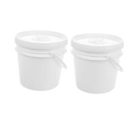 Didiseaon Secchio Distributore di Salviette in Plastica con Coperchio Capacità Contenitore per Salviette per Neonati per Asciugamani Bagnati