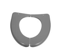 Didiseaon Sedile WC Pieghevole in Plastica Coprisedile per Viaggi e Campeggio Cuscino per WC Portatile per Adulti e Affitti Design Compatto e Compatibile con Tutti i WC