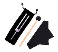 Didiseaon Set 1 Diapason per Accordatura Chitarra in Lega di Alluminio 528hz con Martello Sperimentale per Esperimenti di Fisica e Accordatura Precisa Colore Casuale