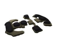 Didiseaon Set 1 Imbottiture di Ricambio per Casco in Memory Foam Cuscinetti Interni Ammortizzanti e Traspiranti Accessori per Caschi con Meccanismo a Sgancio Rapido per Uso Tattico e