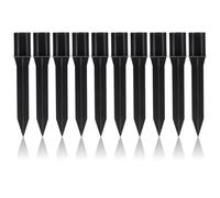 Didiseaon Set 10 Picchetti per Lampade Fotovoltaiche in ABS per Giardino, Picchetti di Ricambio per Illuminazione Esterna, Supporto Stabile per Lampade da Prato Ad Uso Esterno