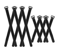 Didiseaon Set 12 Cinghie a Strappo per Bici in Nylon Riutilizzabili da 30+50 Cm, Cinghie Stabilizzatrici per Ruote, Fissaggio Sicuro per Trasporto e Stoccaggio Mountain Bike