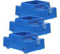 Didiseaon Set 3 Pezzi Carrelli Meccanici in Plastica per Esperimenti di Fisica Carrello Inclinato Sperimentale per Didattica Scientifica a Scuola e Laboratorio