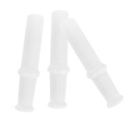 Didiseaon Set 3 Pezzi Spingitore per Alimenti in Plastico Bianco, Accessorio per Macinacarne, Funzionalità Versatile per Macellai e Ristoranti