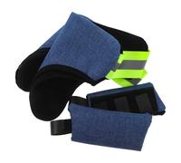 Didiseaon Set 4 Pezzi Copri-impugnature Ergonomiche Antiscivolo per Stampelle da Avambraccio e Ascellari, Imbottitura Morbida Lavabile Polsino Aperto e Fascia Elastica per Comfort