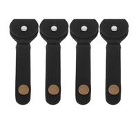 Didiseaon Set 4 Pezzi Tracolle per Chitarra Vintage in PU con Adattatore Antiscivolo per Paletta e Borsa Porta Plettri Compatibile con Chitarra Acustica Elettrica e Ukulele Accessori per