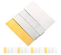 Didiseaon Set da 16 Pezzi di Anodi in Zinco Strisce di Rame e Fogli di Alluminio per Esperimenti Batteria alla Frutta Materiali Didattici per Scienze Forniture per Laboratorio Scolastico