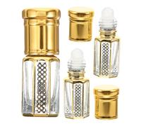 Didiseaon Set Di Flaconi Roll-on Da 3 Ml - Flaconi Per Profumo Per Oli Essenziali Flaconi in A Prova Di Perdite Flaconi Per Profumo Minuscoli Perfetti Per