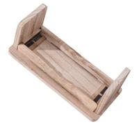 Didiseaon Sgabello in Legno per Meditazione Pieghevole, Sedile Portatile Ergonomico per Respirazione Profonda, per Yoga, Spiaggia e Parco