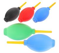 Didiseaon Soffiatore Aria Per Colla Ciglia Finte 5 Pezzi in Gomma Elastica, Piccolo Strumento Di Pulizia Senza Odore, Asciuga Colla Estensioni Per Uso Professionale e Personale