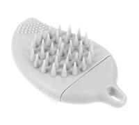 Didiseaon Spazzola da bagno in silicone strumento di massaggio guanto autoabbronzante spazzola massaggiante cuoio capelluto spazzola da doccia in silicone spazzola per doccia Gel di silice