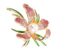 Didiseaon Spilla Decorativa a Artificiali per Accessorio in Metallo per Abbigliamento Formale e Informale Spilla Squisita e Versatile