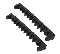 Didiseaon Staffa di Regolazione in Plastica ABS per Poltrona Estetista 9 Posizioni Set 2 Pezzi per Lettino Massaggio Multifunzione Salone e Spa Accessori Ricambio per Sedia Reclinabile