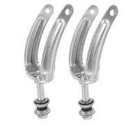 Didiseaon Steel Front Wheel Fork Bracket for Wheelchairs Easy Installation Sturdy Support Compatible with Electric and Manual Models