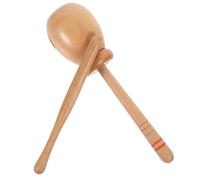 Didiseaon Strumenti Percussione in Legno con Mazzuolo Blocco Sonoro Sicuro e per Stimola Sviluppo Uditivo e Intelligenza Musicale