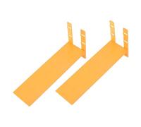 Didiseaon Strumento Didattico di Fisica Scolastica 2 Pezzi Piano Inclinato in Plastica con Doppio Supporto Stabile per Esperimenti Scientifici di Matematica e Fisica Scuola Elementare