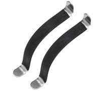 Didiseaon Strumento per Chitarra 2 Pezzi Nero in Metallo per Allargare Corde e Prevenire Grovigli Accessorio per Manutenzione Chitarra e Pulizia Tastiera