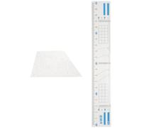 Didiseaon Strumento per Disegnare Parallele per Pentagramma in Plastica, Multi Funzione, per Studenti e Insegnanti in Scolastico e Artistico