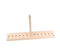 Didiseaon Strumento per Realizzare Fiocchi in Legno Dispositivo Fissaggio Base Strumento per Creare Fiocchi Fai da Te Accessorio per Ghirlande
