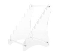 Didiseaon Supporto da per Cutter in Acrilico Trasparente Taglierino Stabile e Resistente con Arrotondati Organizer per Precisione e Accessori