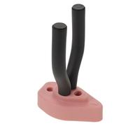 Didiseaon Supporto per Chitarra da Parete in Gancio per Appendere Chitarra e Ukulele Robusto Supporto per Strumenti Corda Fissaggio Sicuro per Parete Rosa e Altri Strumenti Musicali