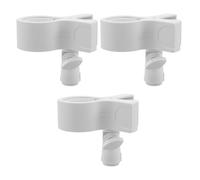 Didiseaon Supporto per Clip Microfono Regolabile da Scrivania con Adattatore 5/8" a 3/8" Kit 3 Pezzi per Microfoni Wireless a Condensatore Antivibrazione per Podcasting Streaming e