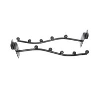 Didiseaon Supporto per Flauto in Ferro Resistente, Gancio Sospeso Creativo per Strumenti a Fiato, Porta Flauto Salvaspazio per Esposizione e Uso Domestico