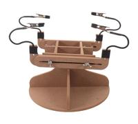 Didiseaon Supporto per la pittura di modellini con morsetto per | Supporto per la pittura di modellini Hobby Helping Hands, postazione di lavoro per la pittura di carri armati e modellini,