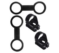 Didiseaon Supporto per Maschera da Snorkeling 4 Pezzi in Silicone Resistente, Clip per Boccaglio e Cinturino, Accessori per Immersioni Compatti e Leggeri, Adatti per Snorkeling e attività